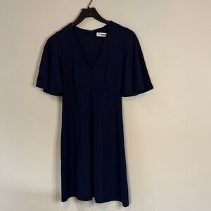 Amanda Uprichard  Elegant Navy Blue Dress
